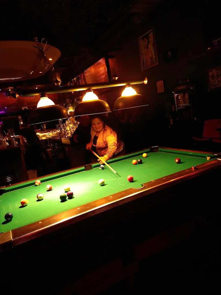 Pool Table at the Lucky Horseshoe