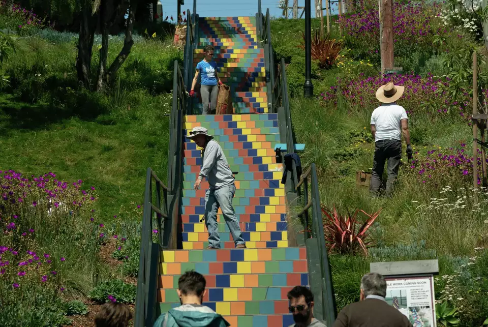 Tompkins Stairway Gardens, Bernal Heights